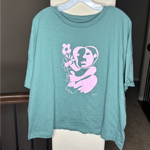 GAP x Demit Omphroy 100% Organic Cotton Graphic Artistic Tee Size XXL NEW - Picture 1 of 7